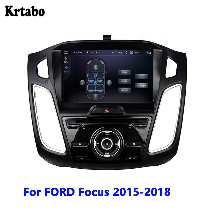 Для FORD Focus 2015 2016 2017 2018 автомобильный Радио Android мультимедийный плеер сенсорный