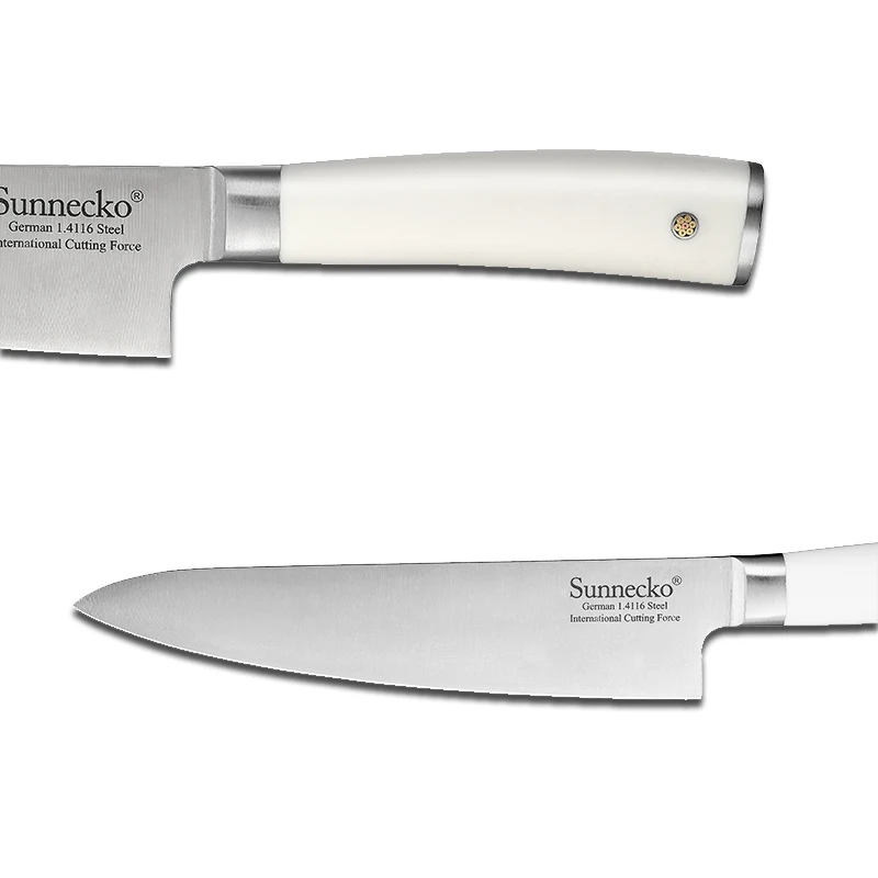 Кухонный нож шеф повара SUNNECKO острые инструменты для резки мяса из АБС пластика