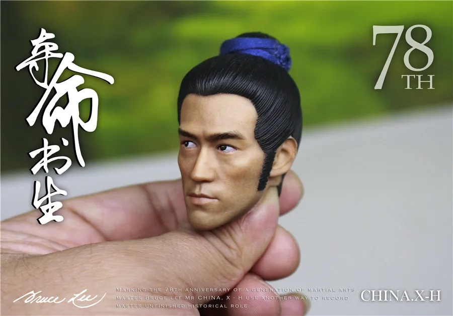 Коллекционная Фигурка кунг фу Брюса Ли в античном стиле китайская коллекция 1/6