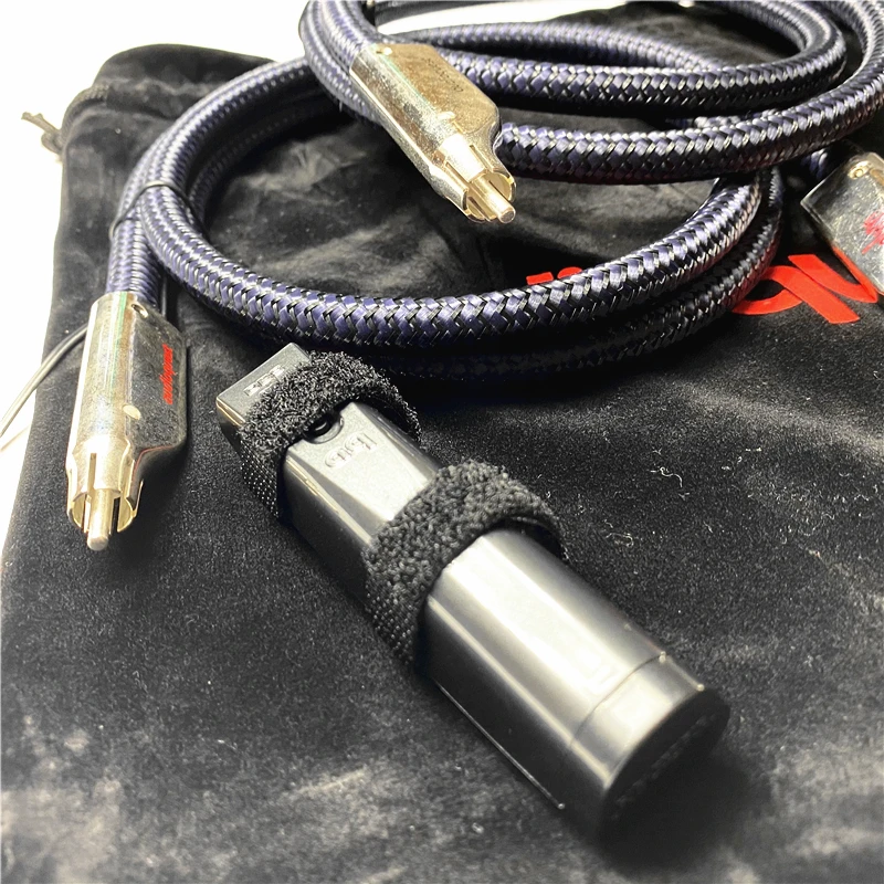 

Hi-end Wild Blue Yonder 2 RCA to 2 RCA Cable HIFI audio cables with 72V DBS