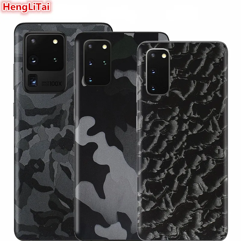 Черная камуфляжная пленка для Samsung Galaxy S10/S10 Plus/S10E/S20/S20 Plus/S20 Ultra | Мобильные телефоны
