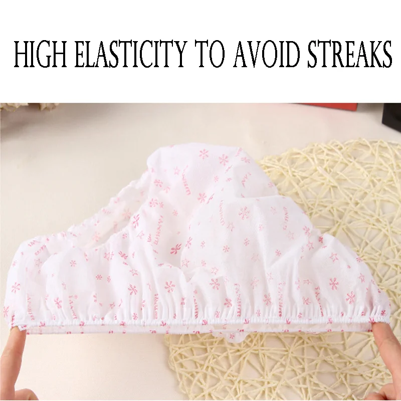 Women Disposable Panties Underwear Floral Print Non-Woven Comfy Breathable Briefs Multi-color FS1