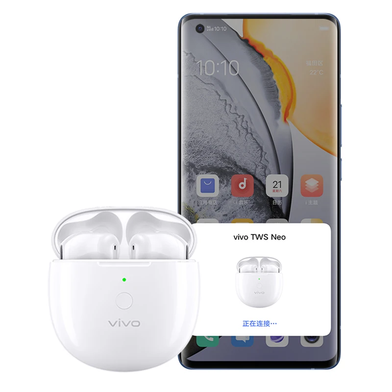 Оригинальные беспроводные наушники VIVO TWS NEO Bluetooth водонепроницаемые IP54 с