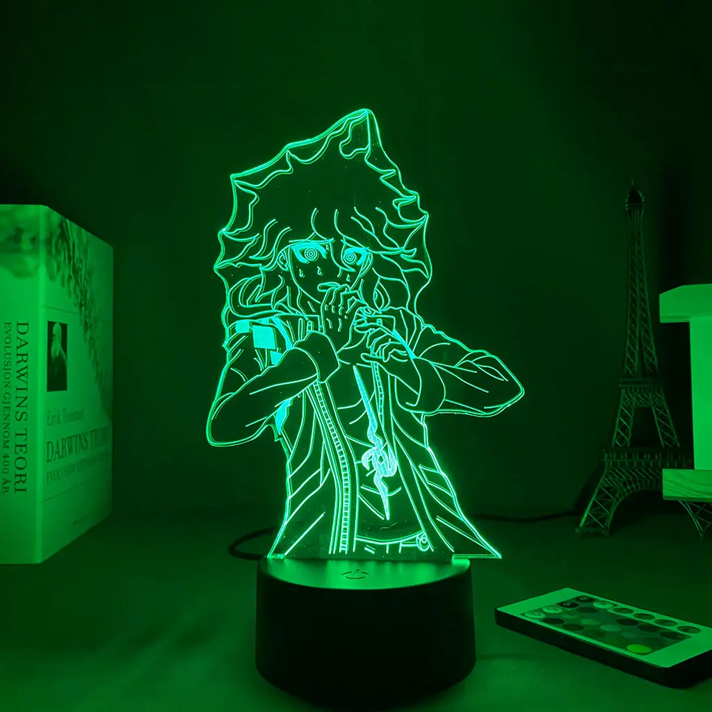 

Anime 3D Lamp Danganronpa V3 Nagito Komaeda Led Night Light Lamp for Bedroom Decor Kids Gift