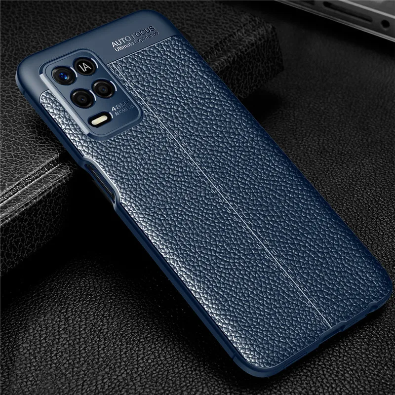 for realme narzo 30 5g case for realme narzo 30 5g cover shockproof pu leather silicone protective cover for realme narzo 30 5g free global shipping