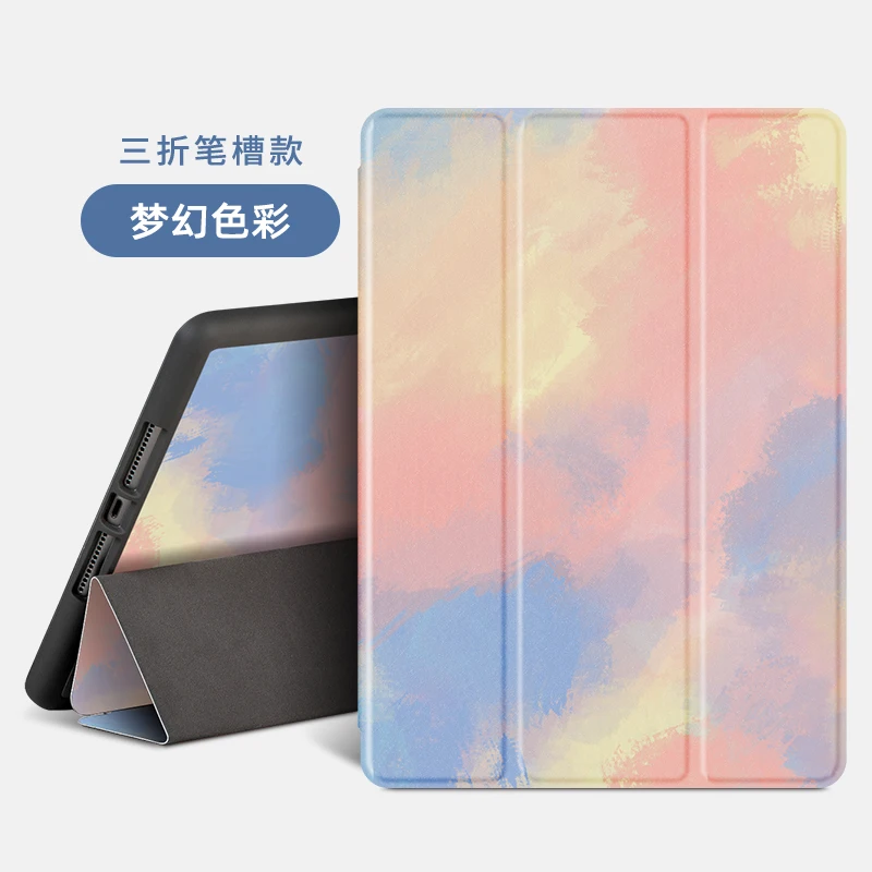 

Case For 2020 iPad 10.2 8th Gen 2018 2017 9.7 Mini 4 5 2020 Pro 11 10.5 Air 3 4 Smart Cover With Pencil Holder iPad 5th 6th Gen