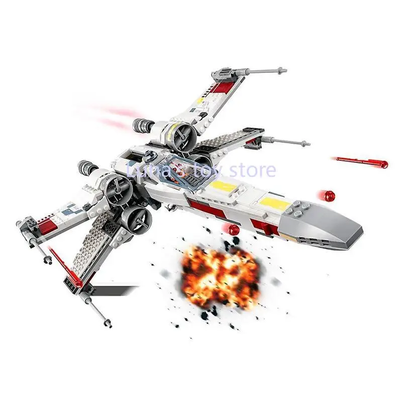 

2021 Christmas Gift New Star&Wars X-Wing Star Plan Tie Fighter Building Blocks Children Toy 05145 10900