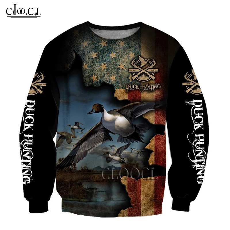 

HX Duck Hunting 3D All Over Printed Hoodie Men Sweatshirt Unisex Streetwear Zip Pullover Casual Jacket Tracksuits Drop Shipping