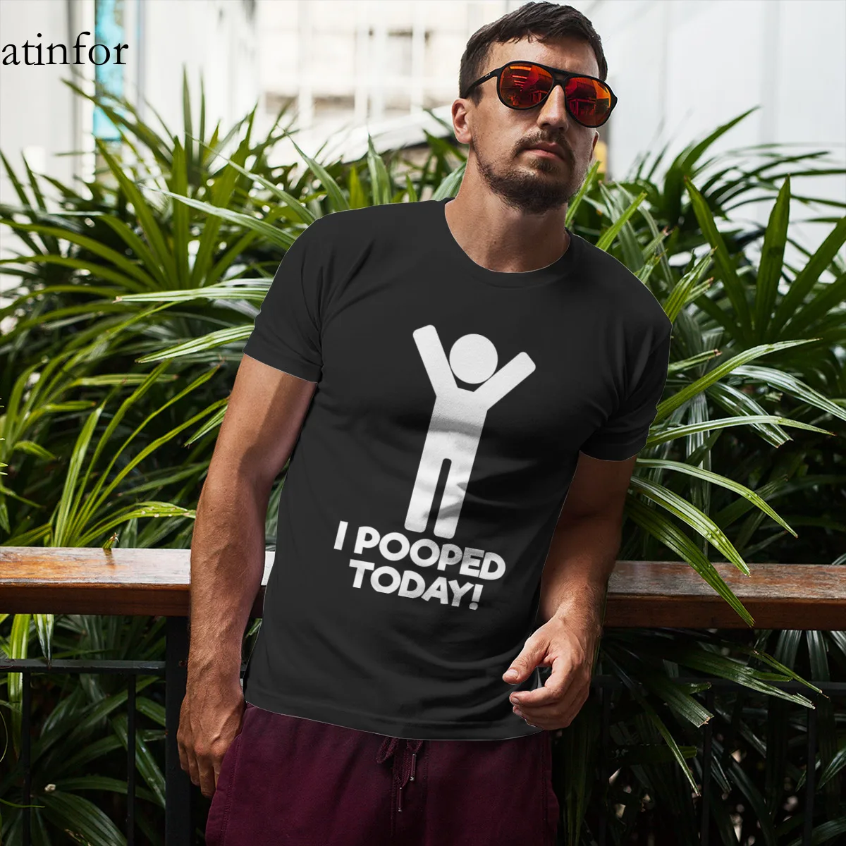 

I Pooped Today White Red Gift Groot Unisex 2021 Tees 98383