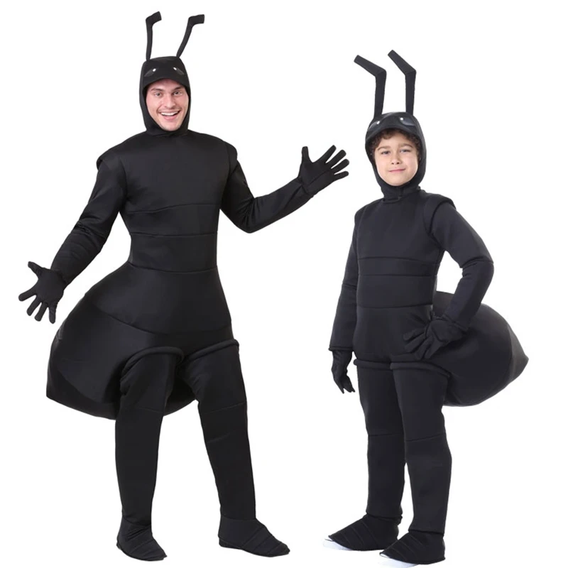 New Party Halloween Costume  Children s Animals Insect Black Ant Cosplay Costumes Carnival Movie Costumes