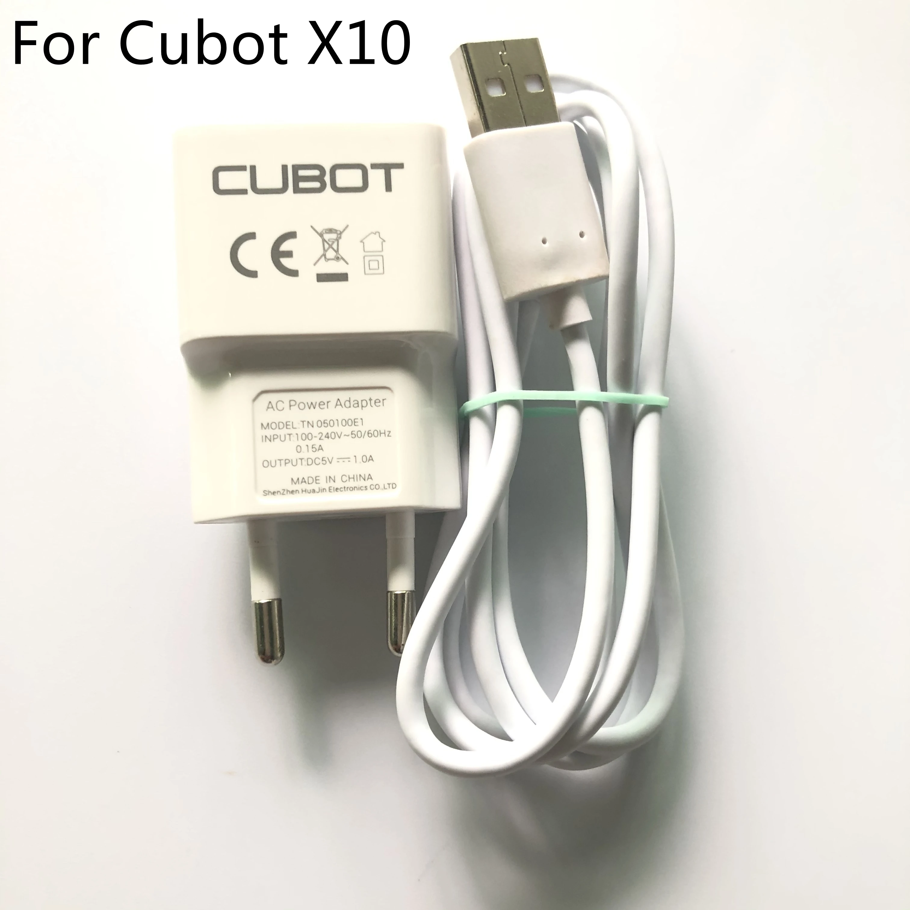 

Cubot X10 Used Travel Charger + USB Cable USB Line For Cubot X10 MT6592 5.50" 720x1280 Smartphone