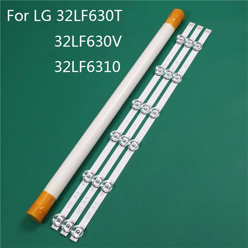 Сменная деталь для подсветки телевизора LG 32LF630V-ZA, 32LF630T-TA, 32LF6310-CB, Светодиодная лента для подсветки телевизора, линейка DRT3.0, 32 A B