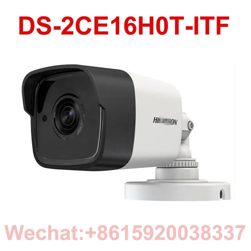 5MP TVI/AHD/CVI/CVBS 4 в 1 Аналоговый пуля Камера DS-2CE16H0T-ITF 5 мегапиксельная видеонаблюдения