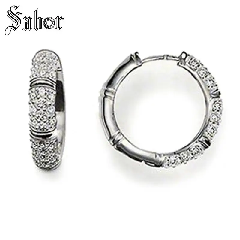 Серьги кольца с креольским бамбуком на петлях новинка 2020 Модная бижутерия