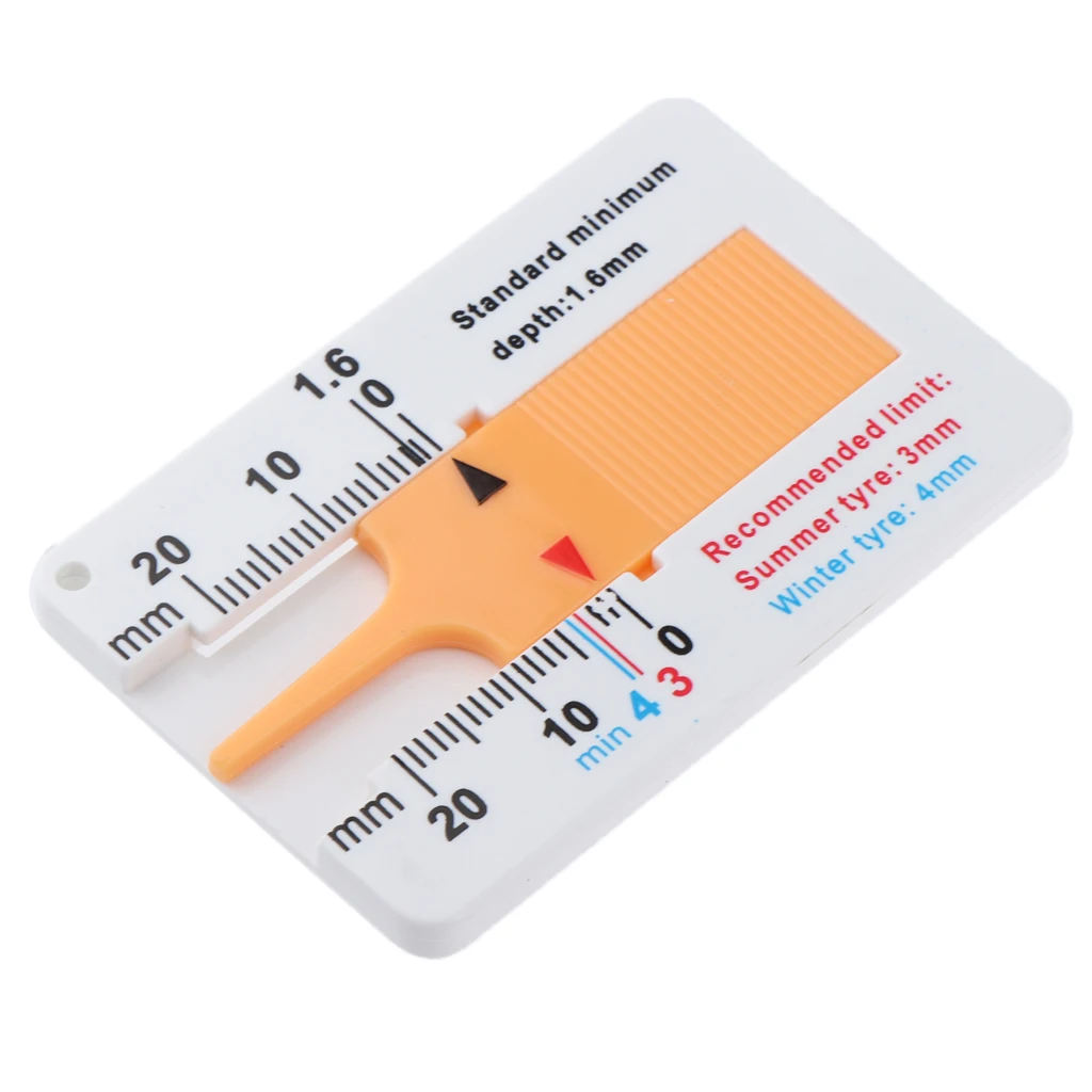 Автомобильный мотоцикл шины протектора линейка глубина датчик колесо
