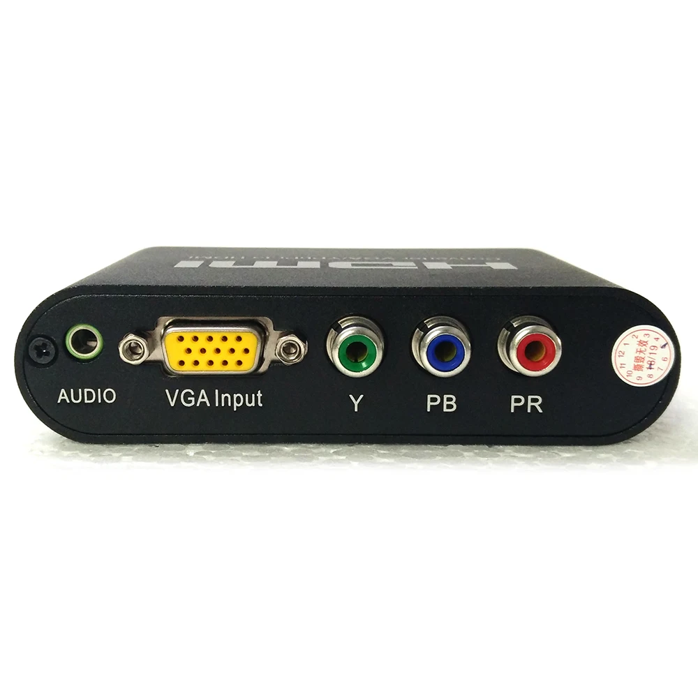 Преобразователь Charmvision CVY2H VGA YPbPr в HDMI преобразователь с HDDB 15PIN Y Pb Pr 3 5 мм стерео