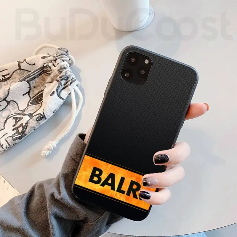 

CUCI BALR shine brand Painted Phone Case for iphone 11 Pro11 Pro Max X XS XR XS MAX 8plus 7 6splus 5s se 7plus case
