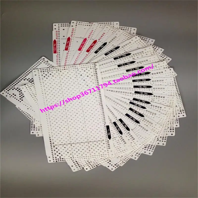 

20pcs Pre Punch Card Kit for Brother Knitting Machine KH868 881 871 860 821 851 Weaving Machine Parts Spare Parts