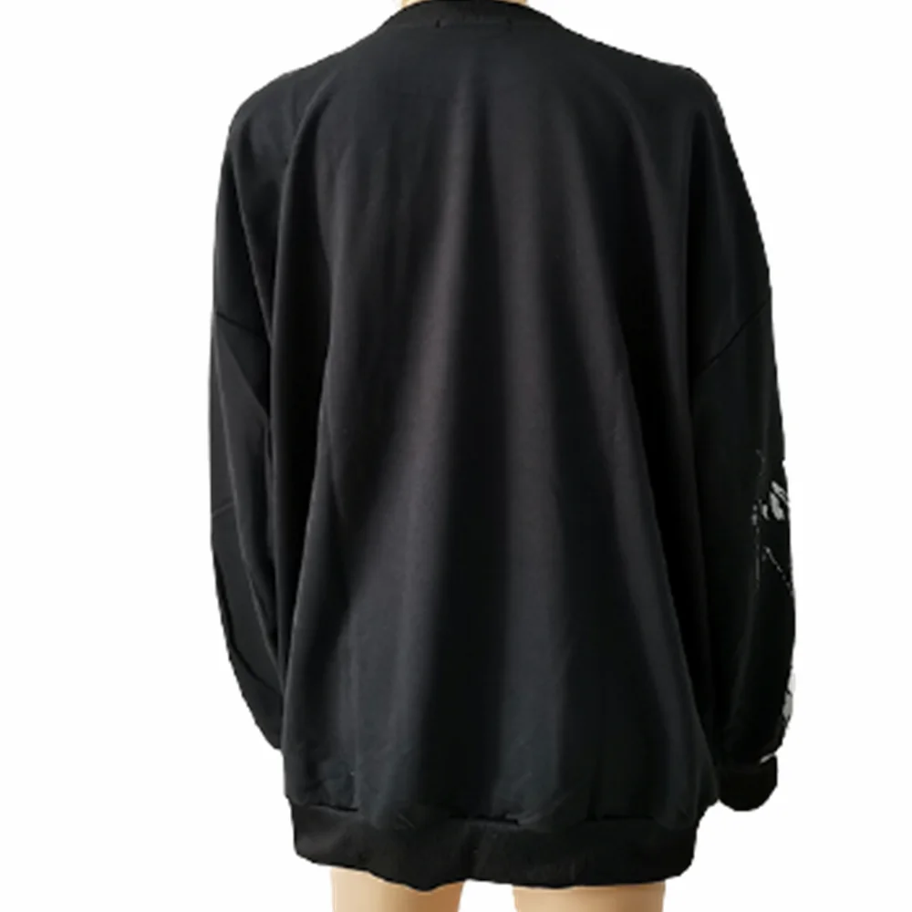 Толстовка Женская в стиле аниме Death Note Свитшот оверсайз с капюшоном униформа