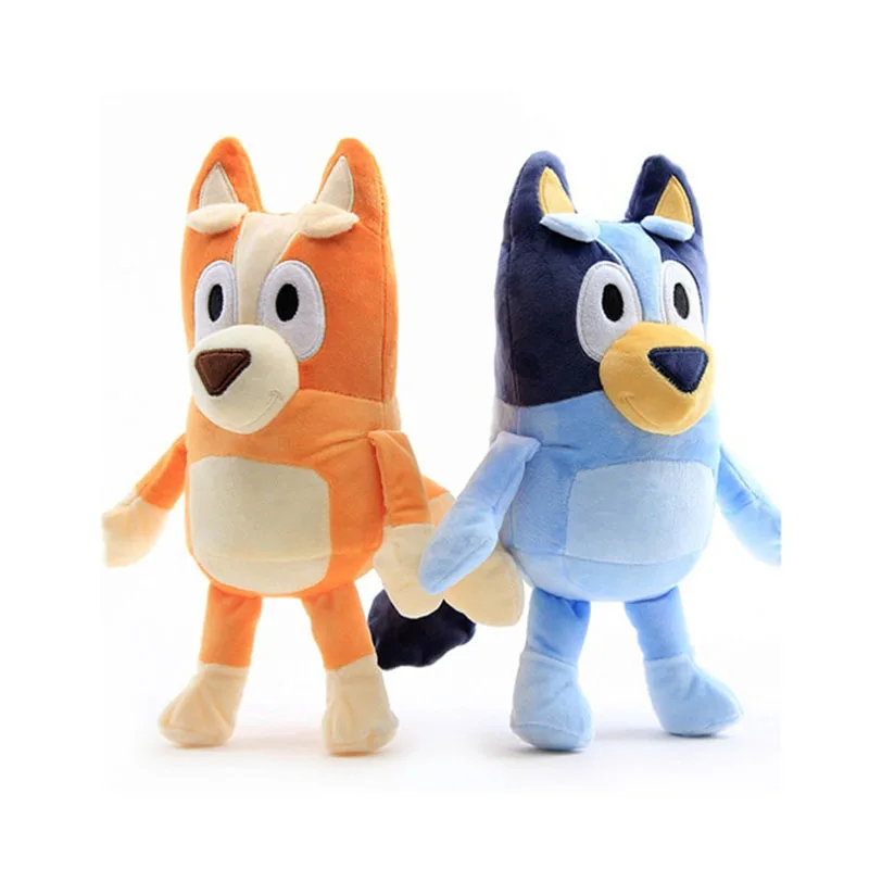 28 см Новая мягкая собака бинго Плюшевые игрушки мультфильм Фильм игрушка Синий