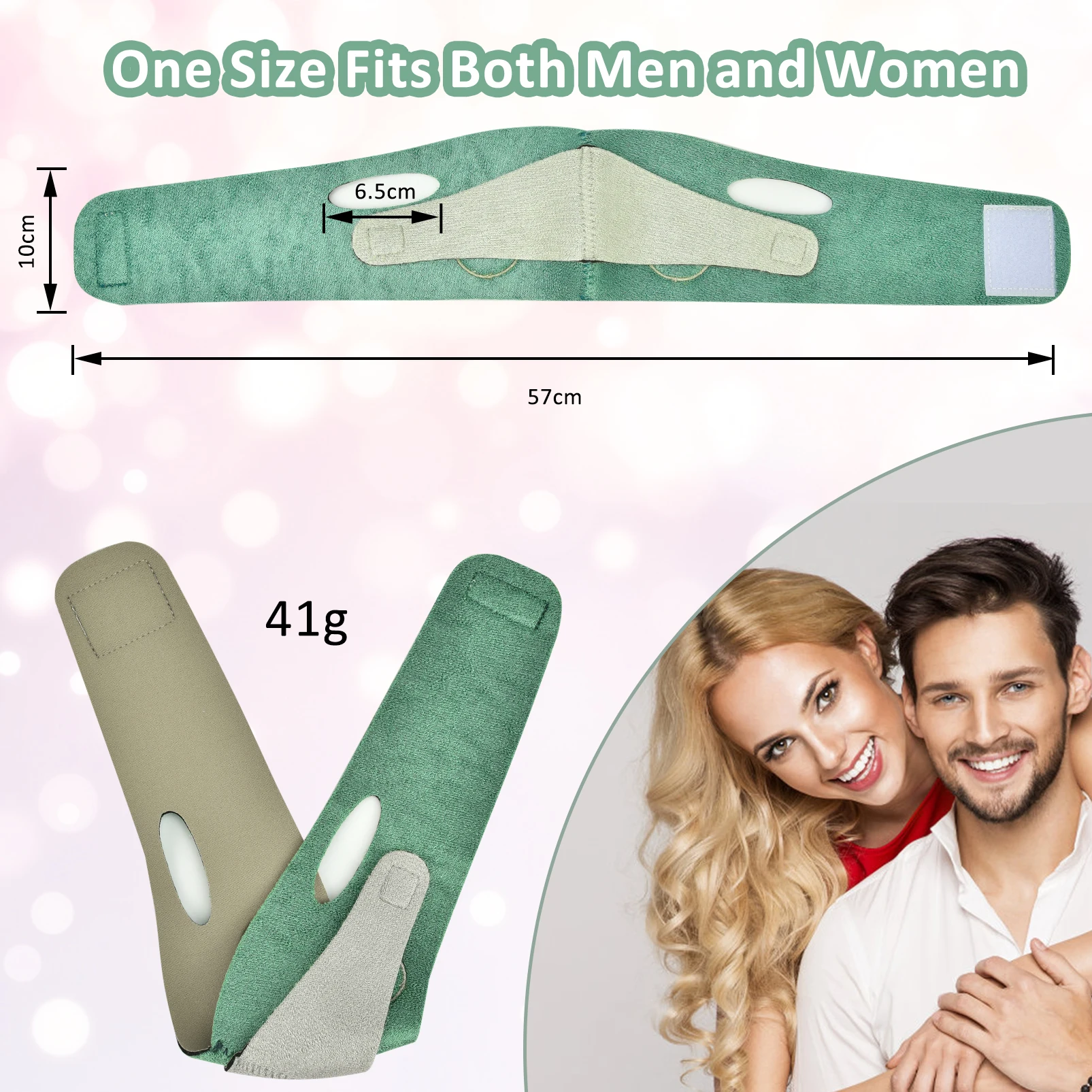 Стройнящая v образная подтяжка для лица пояс похудения на подбородке и щеке