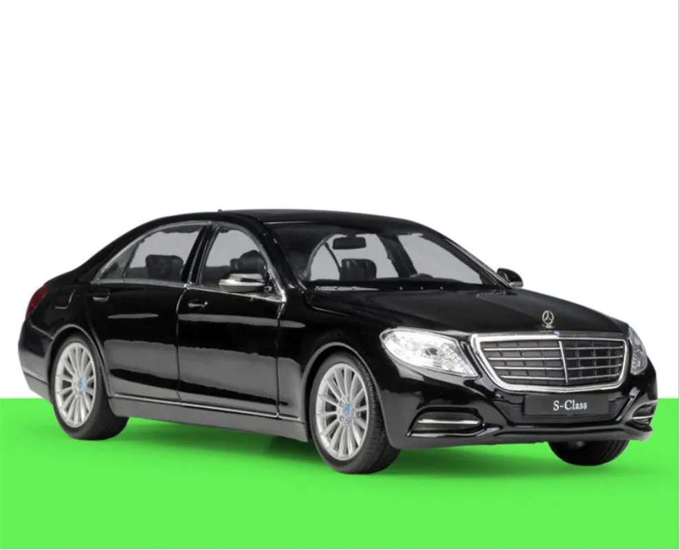 Модель автомобиля Welly 1:24 для Mercedes Benz S-Class S500 литая модель в оригинальной коробке