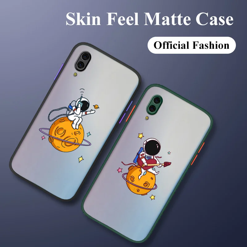 

Guitar Astronaut Case For Vivo V20 SE V15 V15PRO V11 PRO V19 Y19 Y17 Y15 Y13 Y12 Y5S Y3 Y3S Y53S Y11 Ultra Thin Soft Phone Cover