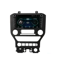 8 android 10 1 quad core ram 2gb rom 32gb car stereo radio gps wifi mirror link obd rds for ford mustang 2015 2021 f2 model