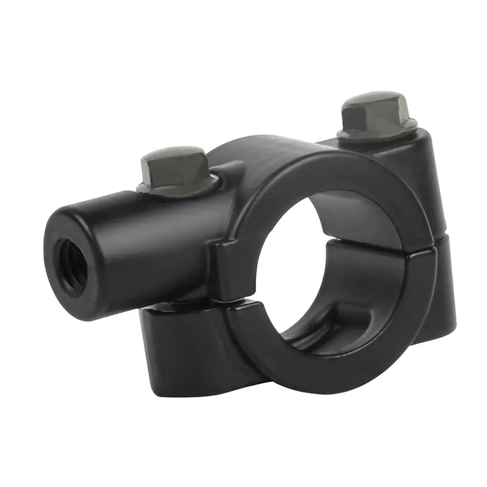 

2PCS Mount Brackets Clamps Mirror Mount Clamp 10mm/8mm Aluminum Alloy Bike Handlebar Mirror Holder Thread Adaptor Holder