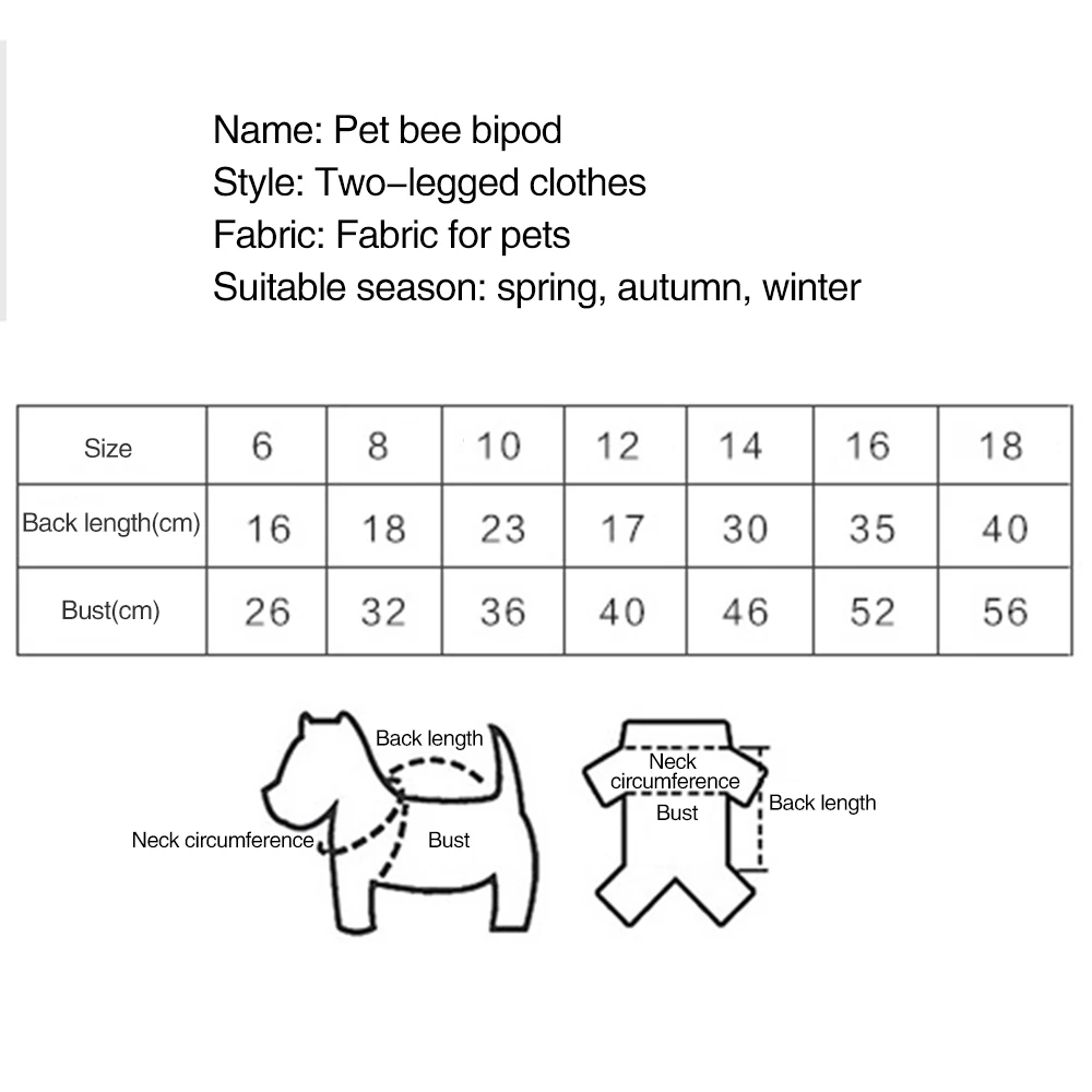 

Bee Pet Puppy Coat Apparel Outfit Fleece Clothes Dog Cat Hoodie Fancy Costume Halloween Christmas Cosplay Sweater Dog Hoodies