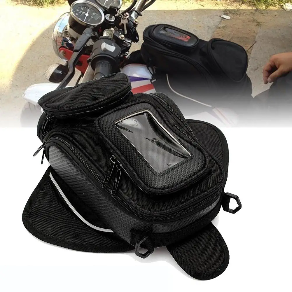 

Universal Bag Package Motorcycle Ride Sports Outdoor Oil Fuel Tank Phone Pouch