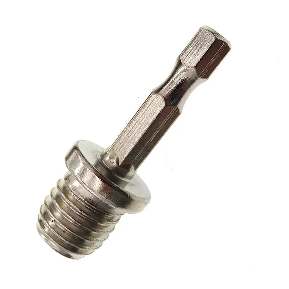 

M14 Power Tool Accessories Self-adhesive Disc Polishing Connecting Rod Hexagonal Electric Drill Adapter