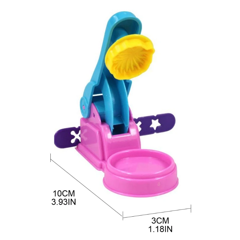 

Creative 3D Plasticine Tools Plasticine Noodle Press Color Clay Mold for Kids H055