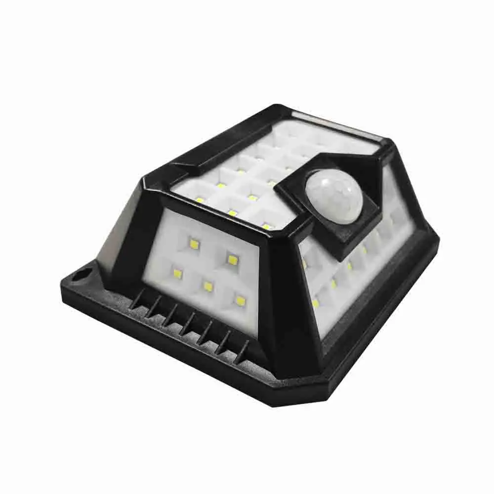 Настенный светильник на солнечной батарее 32 светодиода|Уличные настенные