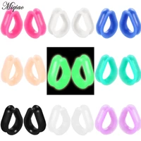 miqiao 1 set european and american best selling jewelry new silicone ear amplifier 18 sets of human body piercing bohemia