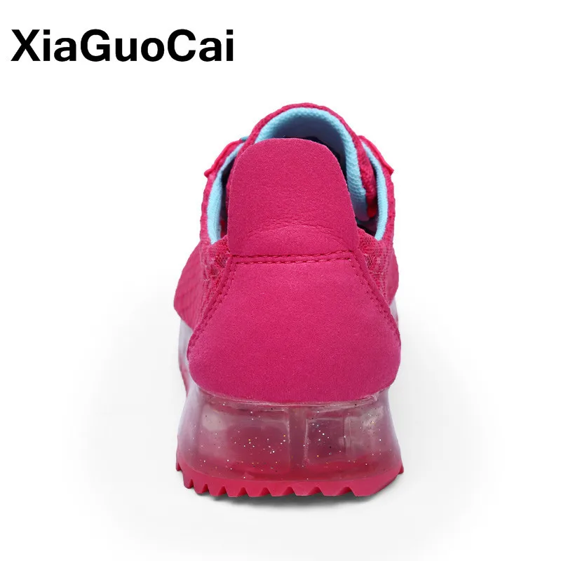 Summer Women Casual Shoes Mesh Female Flats Breathable Lace Up Leisure Cushioning Woman's Sneakers Outdoor 2020 Walking Footwear