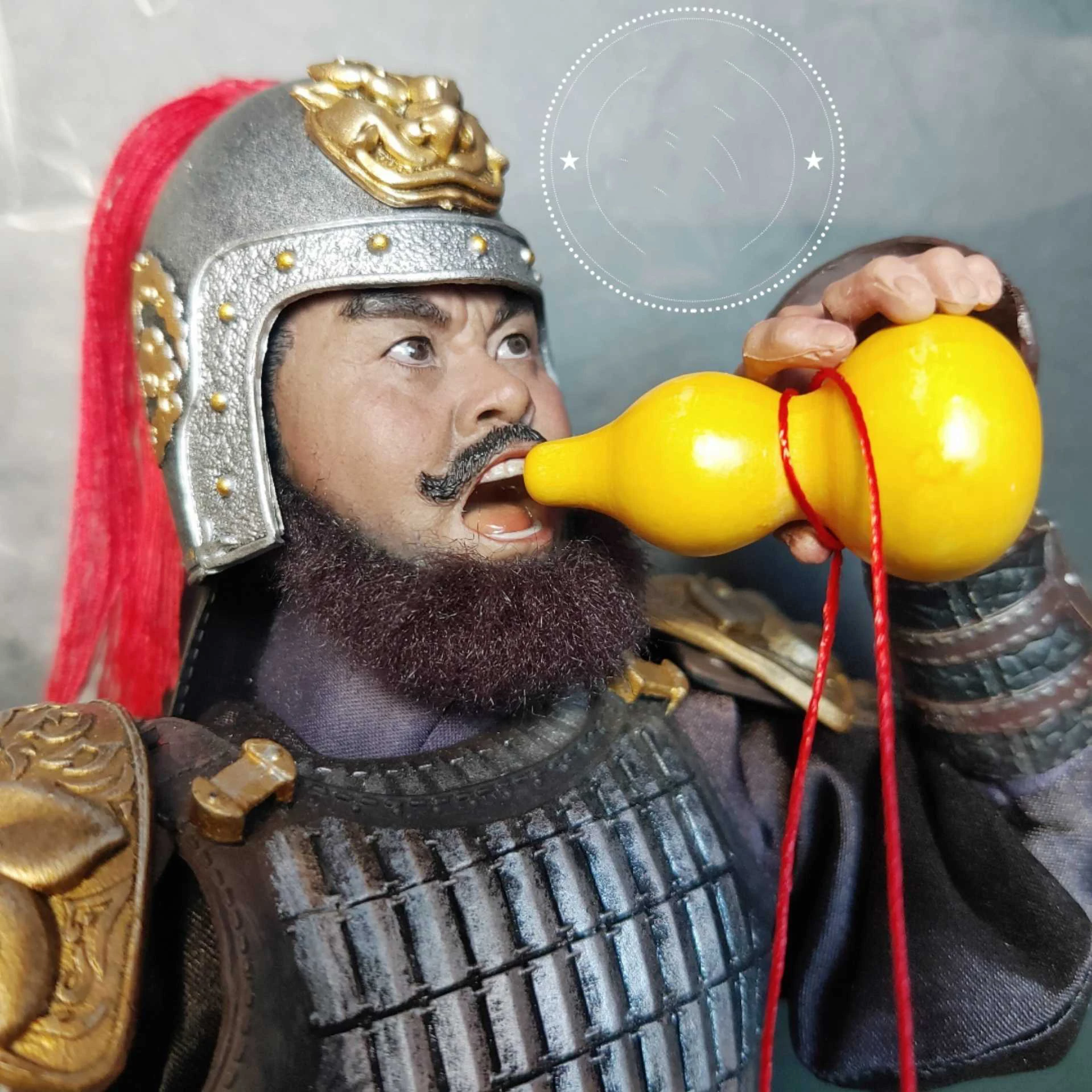 Аксессуары для солдат 1/6 винная тыква половинная сказочная деревянная колба