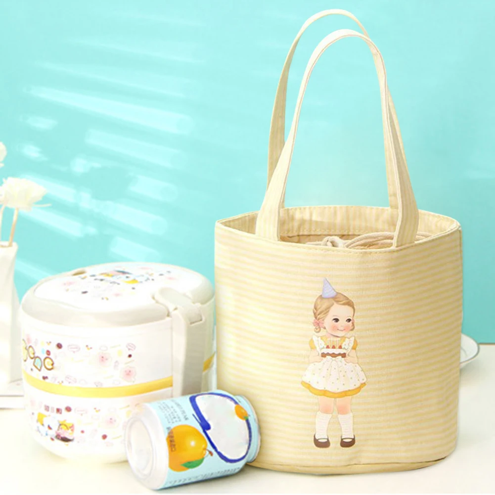 

Cartoon Cooler Lunch Bag for Picnic Travel Waterproof Insulated Lunch Box