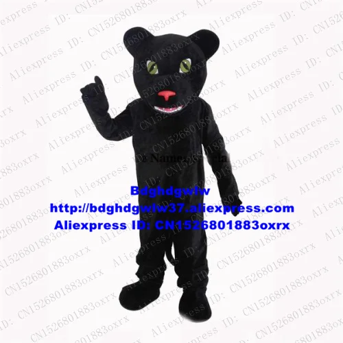 Костюм-талисман Черная пантера леопард костюм персонажа из мультфильма для