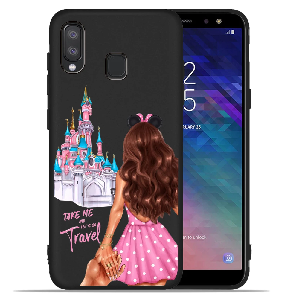 Рождественская роскошь Мода для девочек мягкий чехол для samsung Galaxy A50 A10 A20 A10E A20E A30 A40 A60 A70 M10 M20 M30 m40 Капа - Цвет: 01