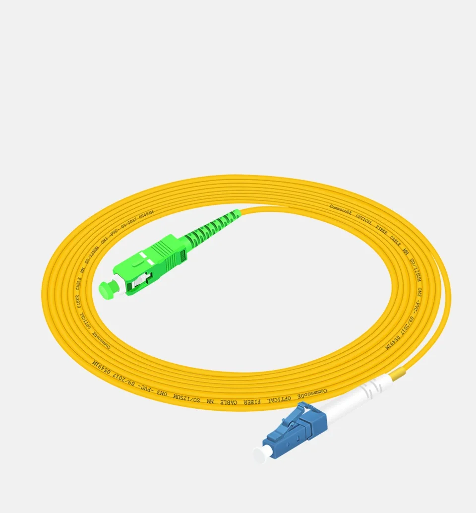 10 шт. SC/APC-LC/UPC одномодовый волоконно-оптический патч-корд 1 м 2 3 5 SC Pigtail Jumper FTTH