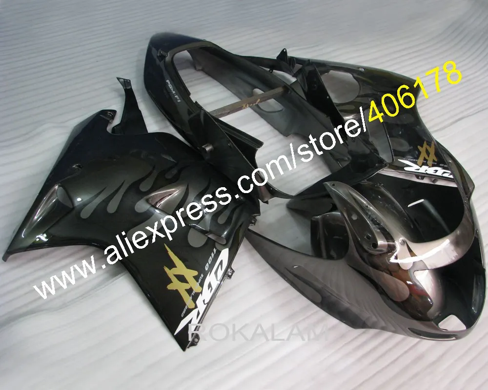 Для Honda CBR1100XX Комплект кузова 96 97 Blackbird 1996 2007 черный комплект послепродажного