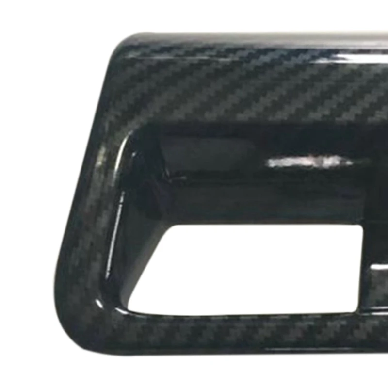 

NEW-for Cadillac CT5 2020 Car Head Light Switch Control Button Frame Sticker Carbon Fiber Styling Sticker