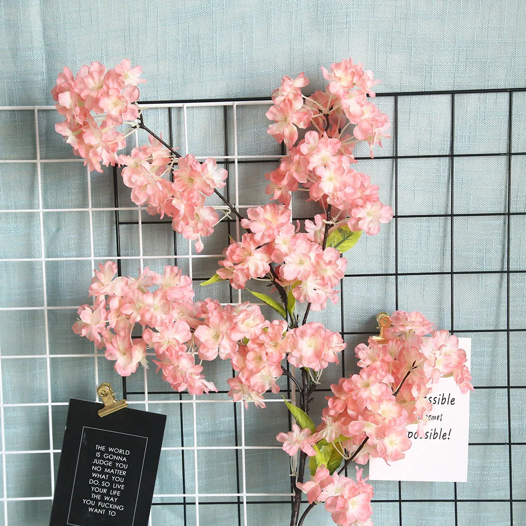 Artificial Flowers for Wedding Home Decoration DIY Craft Gift Bride Wreath Scrapbooking Fake Flower decor INS plant wall 8P | Дом и сад