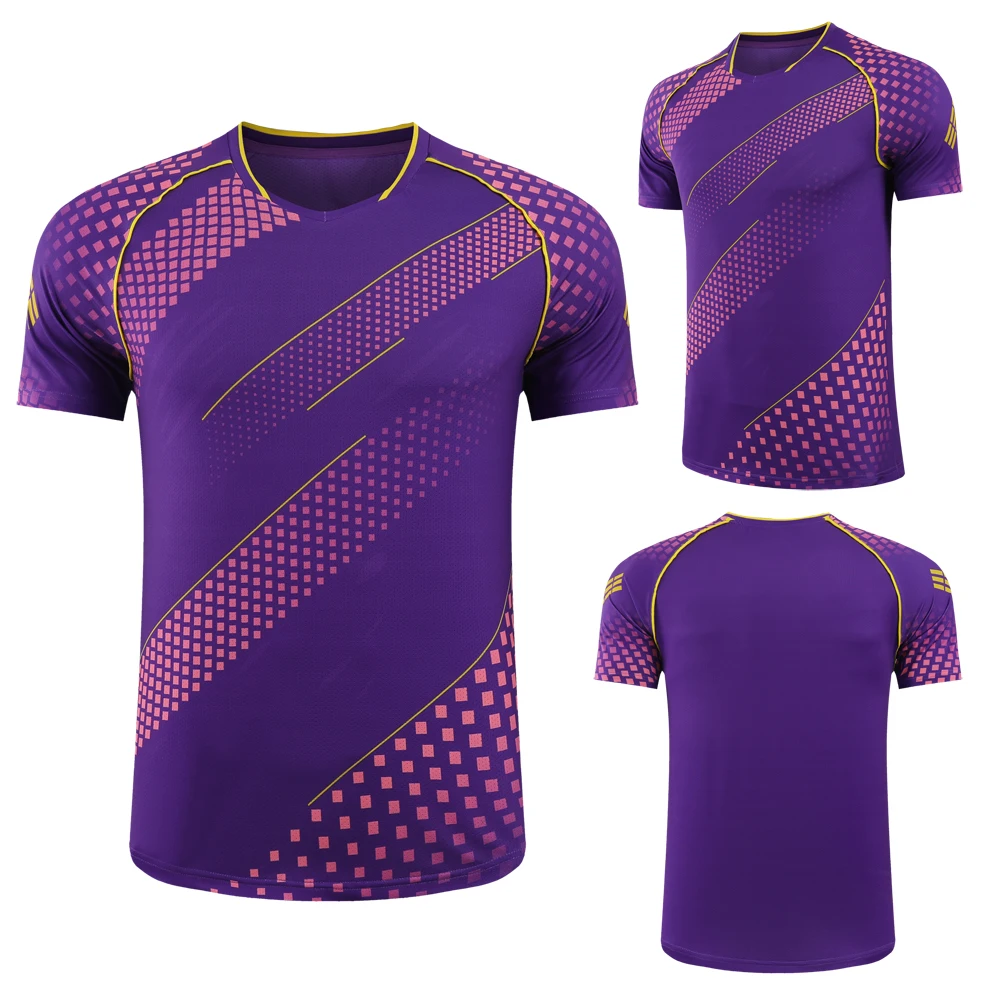 Tennis shirts Men Women, 2021 Girls Table Tennis Kit uniforms, Boys Badminton T-Shirt, PingPong Clothes Team Game Jerseys XS-4XL
