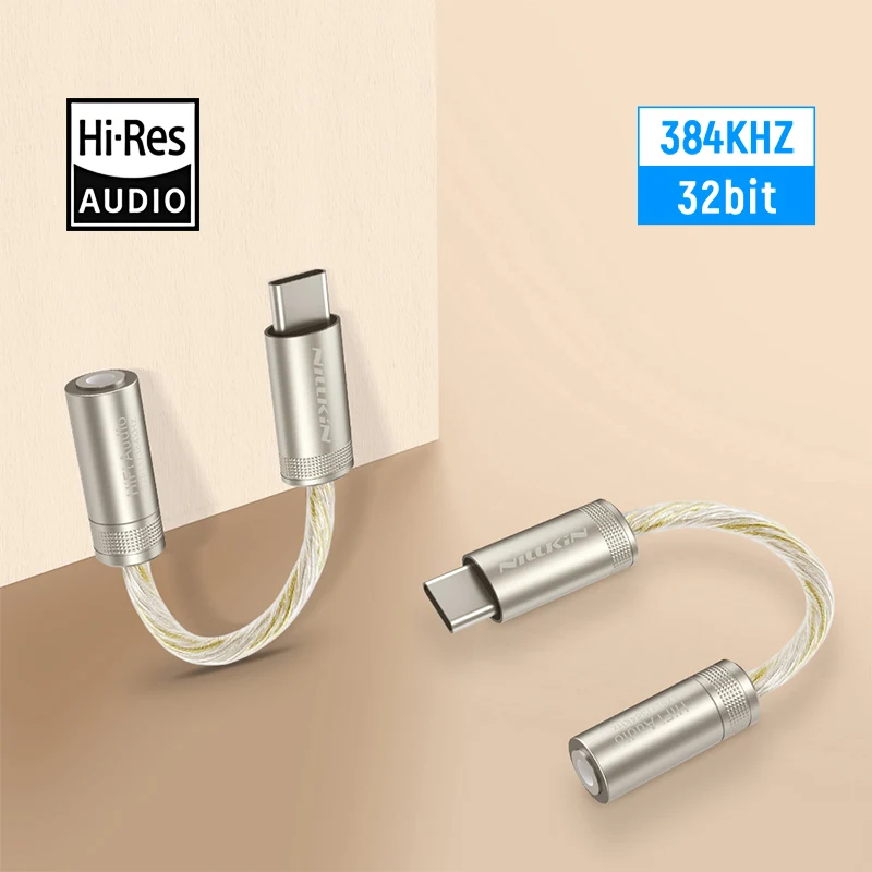 

Усилитель для наушников NILLKIN DAC Pro Type-C на 3,5 мм, аудиоадаптер, усилитель 32 бит/384K для Samsung, Huawei, Xiaomi