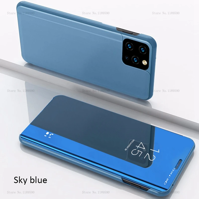 Роскошный зеркальный чехол для телефона iPhone 11 Pro Max XS Max XR 7 Plus 8 с поддержкой откидной крышки для iPhone X 6s 6 Plus 11 защитный чехол
