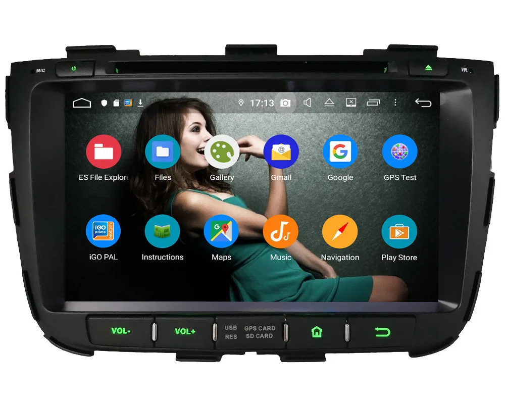 Klyde ips 4G Android 9,0 Восьмиядерный 4 Гб ОЗУ 64 Гб ПЗУ DSP BT автомобильный DVD мультимедийный плеер радио gps ГЛОНАСС для Kia Sorento 2013