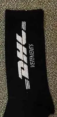 VETEMENTS, DHL, спортивные длинные носки без пятки, мужские, женские, хип-хоп, DHL, носки для скейтборда, уличные, хипстерские, DHL, хлопковые носки - Цвет: 8