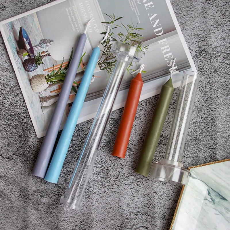 

Church Long Pole Candle Mold DIY Scented Candle Spire Christmas Candle Acrylic Mold Candle Making Supplies Resin Molds